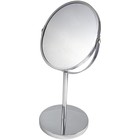 Зеркало настольное косметическое для макияжа UniStor SMILE, для ванной диаметром 17 см - фото 300775247