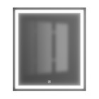 Зеркало Uperwood Tanos, 70×80 см, LED подсветка, сенсорный выключатель, антизапотевание - Фото 5