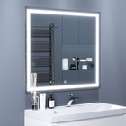 Зеркало Uperwood Tanos, 90×80 см, LED подсветка, сенсорный выключатель, антизапотевание - Фото 2