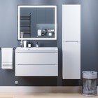 Зеркало Uperwood Tanos, 90×80 см, LED подсветка, сенсорный выключатель, антизапотевание - Фото 3