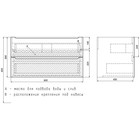 Тумба под раковину Uperwood Tanos, 90 см, подвесная, белая - Фото 10