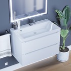 Тумба подвесная Uperwood, с раковиной Uperwood Tanos 80, цвет белый 9398022