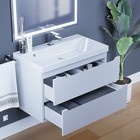 Тумба подвесная Uperwood, с раковиной Uperwood Tanos 80, цвет белый 9398022