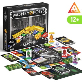 УЦЕНКА Настольная экономическая игра «MONEY POLYS. Мафия», 116 карт, 12+ 9410219