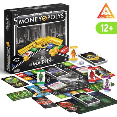 УЦЕНКА Настольная экономическая игра «MONEY POLYS. Мафия», 116 карт, 12+