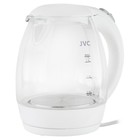 Чайник электрический jvc JK-KE1514, стеклянный, 2200 Вт, 1.7 л, белый - Фото 2