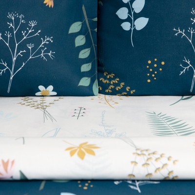 Постельное бельё евро «Этель» Herbs, поплин