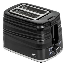 Тостер jvc JK-TS625, 900 Вт, 7 режимов прожарки, 2 тоста, чёрный