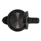 Чайник электрический, jvc JK-KE1210, пластиковый, 2200 Вт, 1.7 л, чёрный - фото 51337352