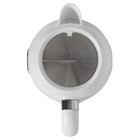 Чайник электрический jvc JK-KE1744, пластиковый, 2200 Вт, 1.7 л, белый - фото 51337367