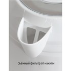 Чайник электрический jvc JK-KE1744, пластиковый, 2200 Вт, 1.7 л, белый - фото 51337373