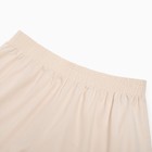 Костюм женский (рубашка, шорты) MINAKU: Oversize цвет молочный, размер 42 - Фото 8