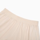 Костюм женский (рубашка, шорты) MINAKU: Oversize цвет молочный, размер 44 - Фото 8