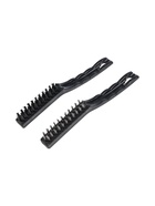 УЦЕНКА Набор щеток металлических ручных ТУНДРА, пластиковые рукоятки, большие, 2 шт. - Фото 3