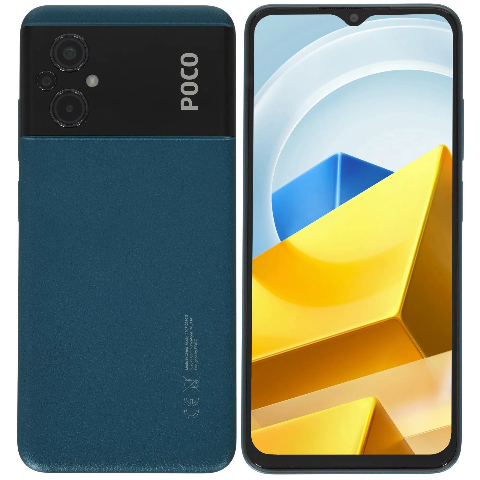 Смартфон Xiaomi POCO M5 NFC RU, 6.58'', IPS, 4 Гб, 128 Гб, 50 Мп, 5 Мп ...