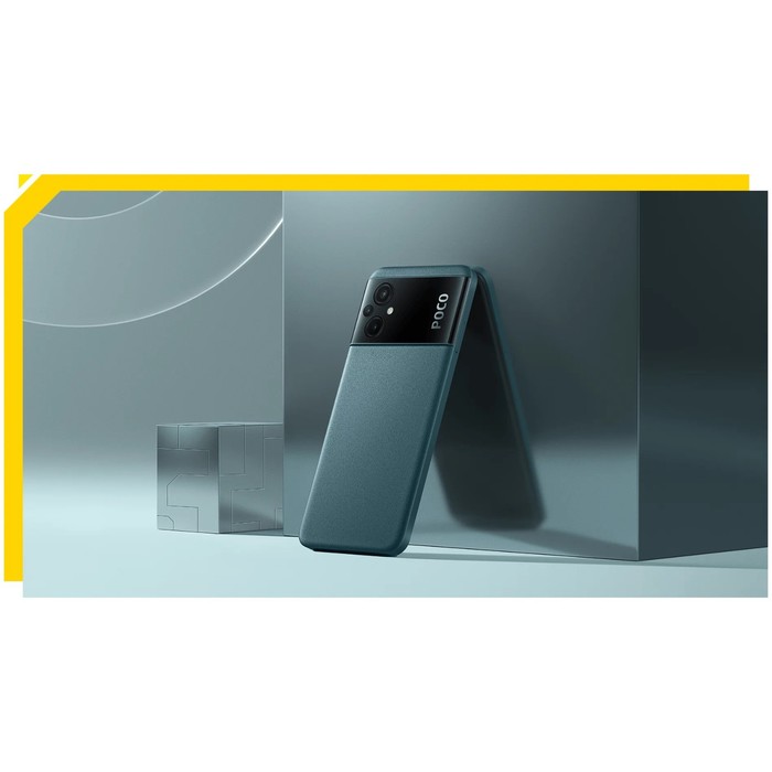 Смартфон Xiaomi POCO M5 NFC RU, 6.58'', IPS, 4 Гб, 128 Гб, 50 Мп, 5 Мп, 5000мАч, зеленый - фото 51440518