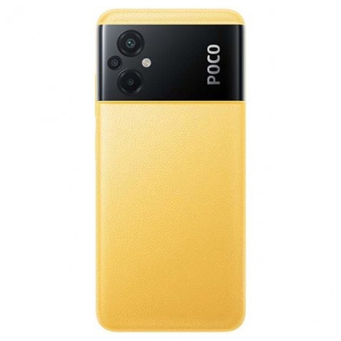 Смартфон Xiaomi POCO M5 NFC RU, 6.58'', IPS, 4 Гб, 128 Гб, 50 Мп, 5 Мп, 5000мАч, желтый - фото 51324260