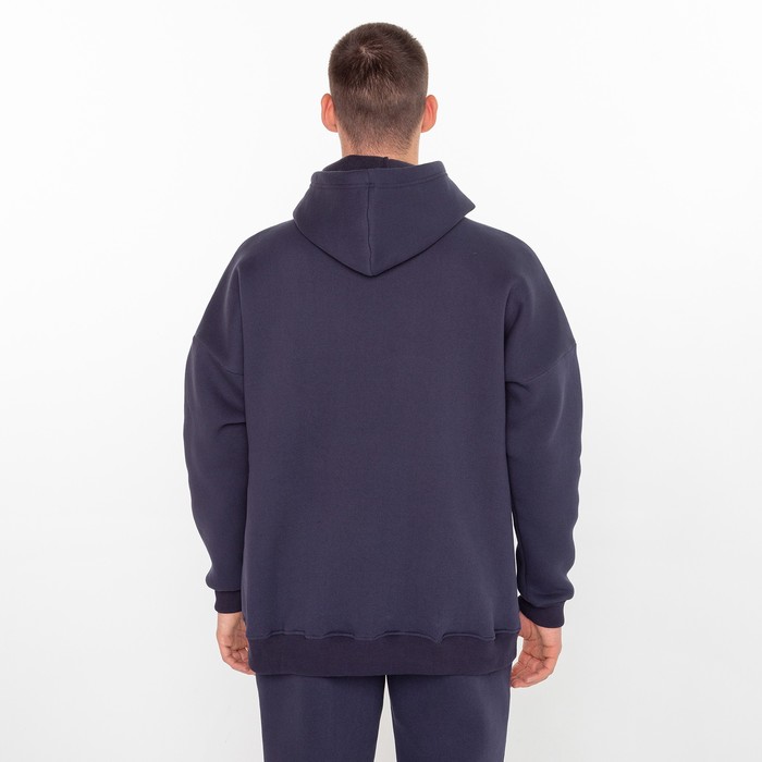 Костюм мужской (толстовка/брюки) НАЧЁС, цвет серый, размер 52 58668