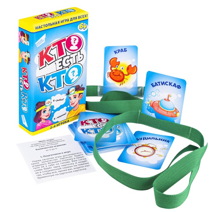 Настольная игра «Кто есть кто?» - Фото 1
