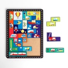 Двусторонний тетрис «Транспорт», 19 деталей - Фото 5