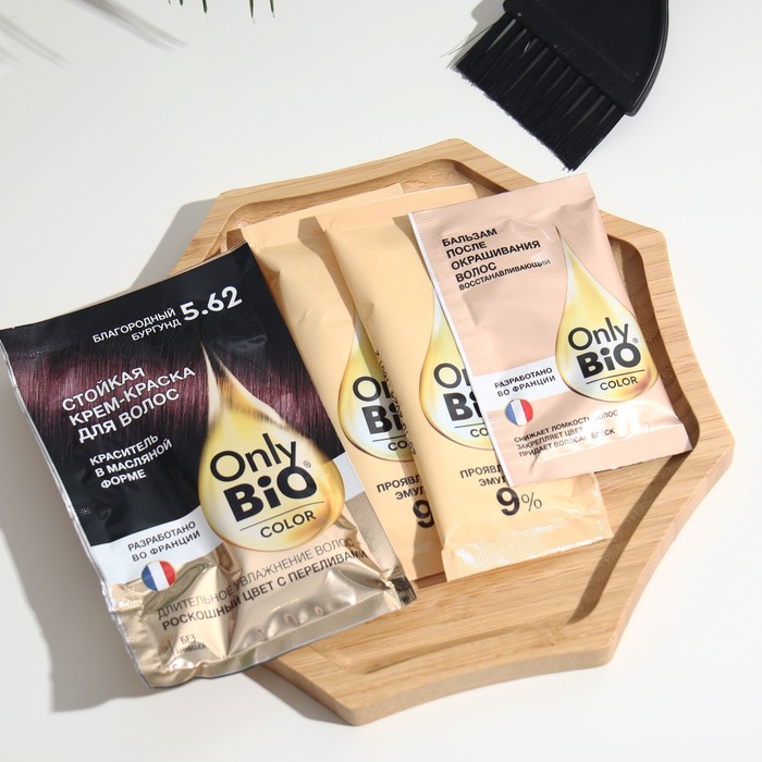 Стойкая крем-краска для волос серии Only Bio COLOR тон 5.62 благородный бургунд, 115 мл 32094