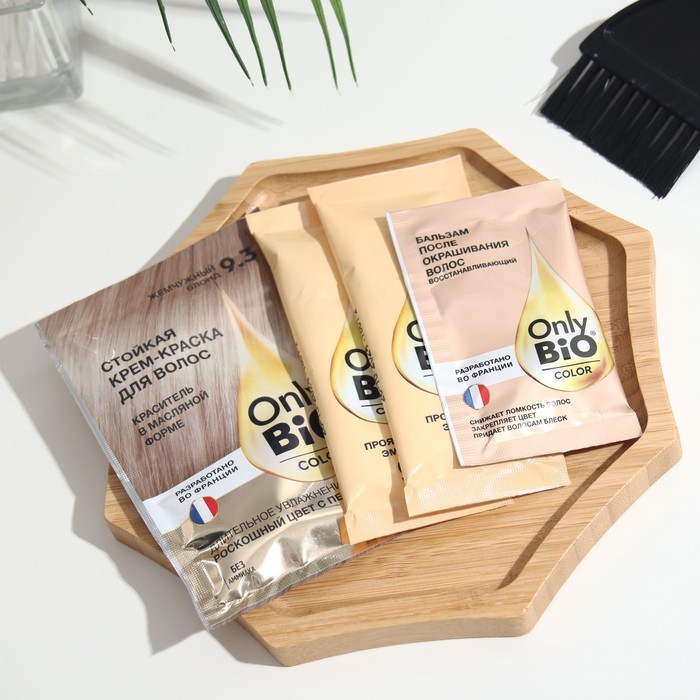 Стойкая крем-краска для волос серии Only Bio COLOR тон 9.3 жемчужный блонд 115 мл 32099