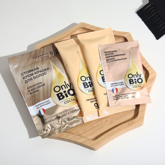 Стойкая крем-краска для волос серии Only Bio COLOR тон 9.2 пшеничный блонд 115 мл 32101