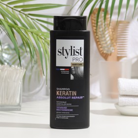 Шампунь для волос STYLIST PRO hair care кератиновый, тотальное восстановление, 280мл
