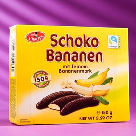 Суфле Schokobananen банановое в шоколадной глазури, 150 г 4887261 9383147