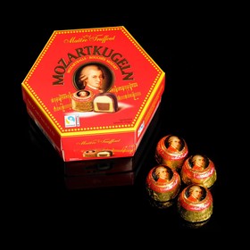 

Конфеты марципановые Mozartkugeln maître truffout с двойным слоем шоколада, 300 г