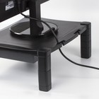 Подставка для принтера/монитора BRAUBERG, с 1 полкой и 1 ящиком, 430х340х164 мм, 510189 - Фото 5