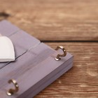 Ключница «С любовью», 8×10 см, МДФ - Фото 4