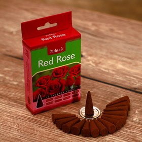 Благовония 'Tulasi' 15 аромаконусов Красная роза