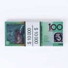 Пачка купюр "100 австралийских долларов" - Фото 2