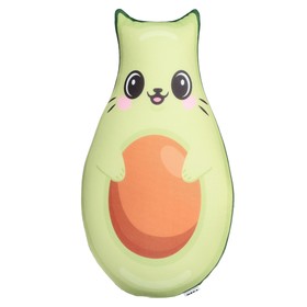Мягкая игрушка-антистресс «Авокадо-кот», 30 см