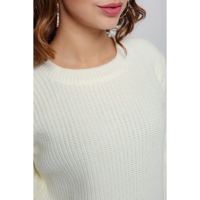 Джемпер женский, размер 54-56, цвет молочный 58680