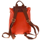 Сумка-рюкзак молодежный "Находка" 1 отдел, регулируемые лямки, цвет оранжевый - Фото 3