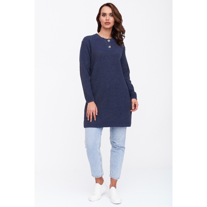 Джемпер женский, размер 48, цвет джинс 58681