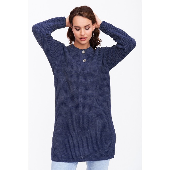 Джемпер женский, размер 48, цвет джинс 58681