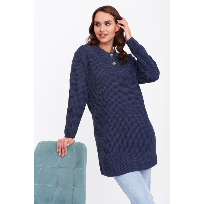 Джемпер женский, размер 48, цвет джинс 58681