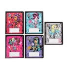 Тетрадь 12 листов клетка "Школа Монстров (Monster High)", картонная обложка, с блестками, 5 видов МИКС - Фото 1