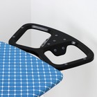 Доска гладильная NIKA SPORT, рабочая поверхность 122×42 см, с колёсиками, регулируемая высота до 90 см - Фото 2