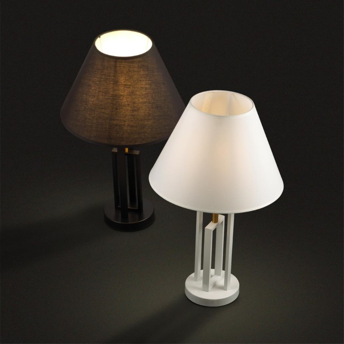 Настольная лампа Fletcher 1x60W E27 57,5x35 см - фото 1906137654