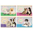 Альбом для рисования А4, 40 листов, на скрепке, «Маленькие друзья», обложка мелованный картон, блок 100 г/м², МИКС - Фото 1