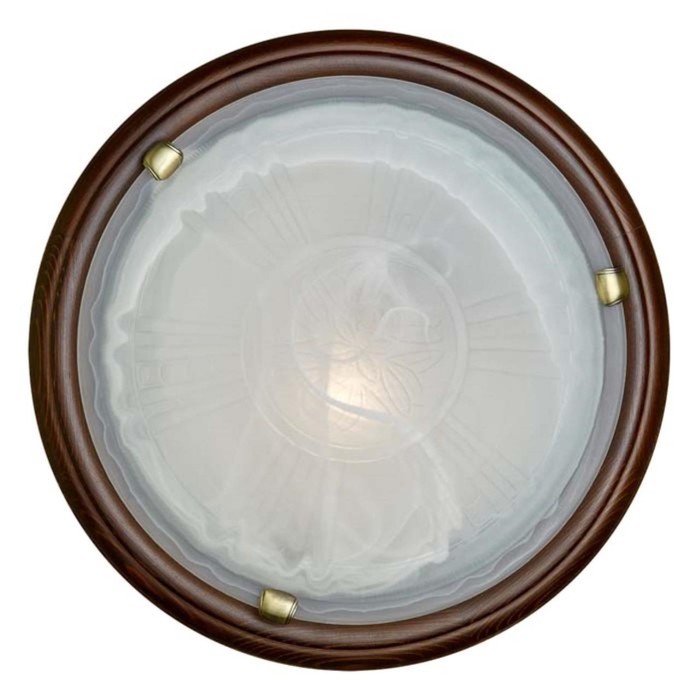Настенно-потолочный светильник Lufe wood 2x60W E27 8x8 см