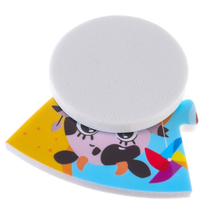 Макси - пазл для игры в ванне «Кругляшики», 9 мягких деталей 58686