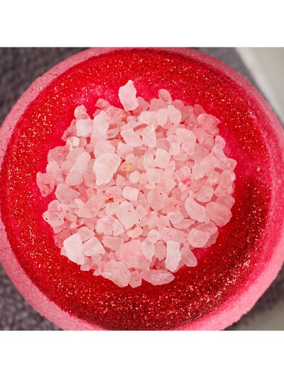 Бомбочка для ванны с солью "Малина", 150 г