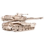 Сборная модель из дерева - танк «Хищник», стреляет пулями, ездит - Фото 5