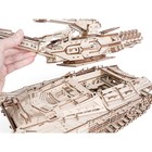 Сборная модель из дерева - танк «Хищник», стреляет пулями, ездит - Фото 7