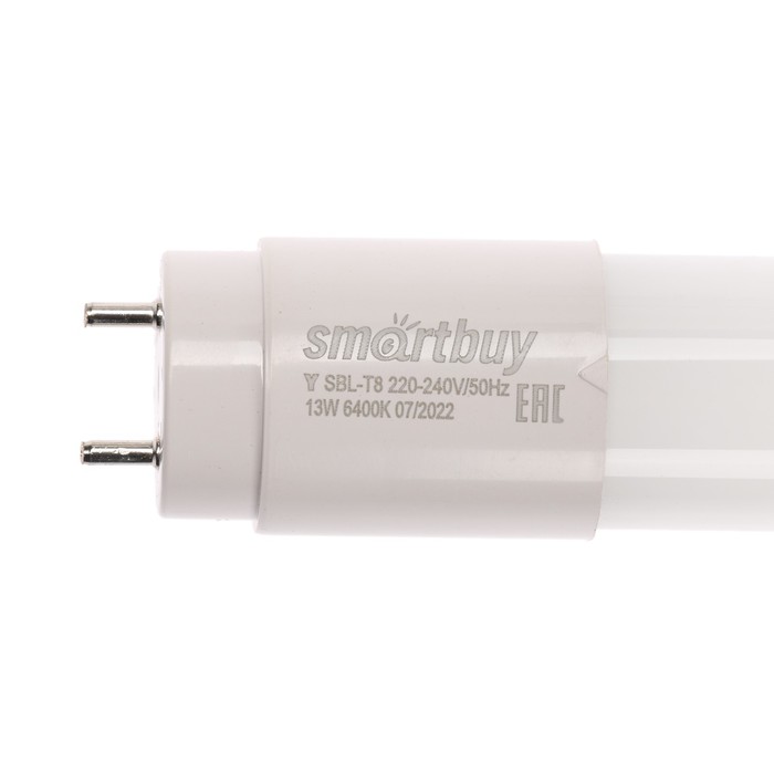 Лампа cветодиодная Smartbuy TUBE, Т8, G13, 13 Вт, 6400 К, 1235 Лм, 900 мм, холодный белый - фото 1926561450
